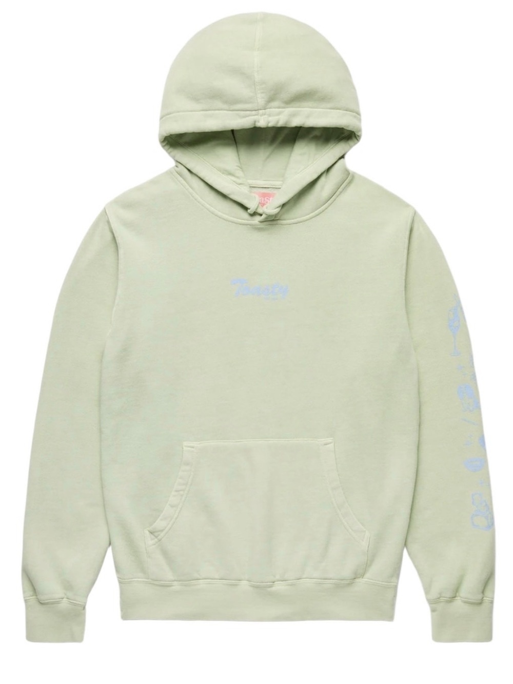 The Morning Toast “Toasty” mint green hoodie
